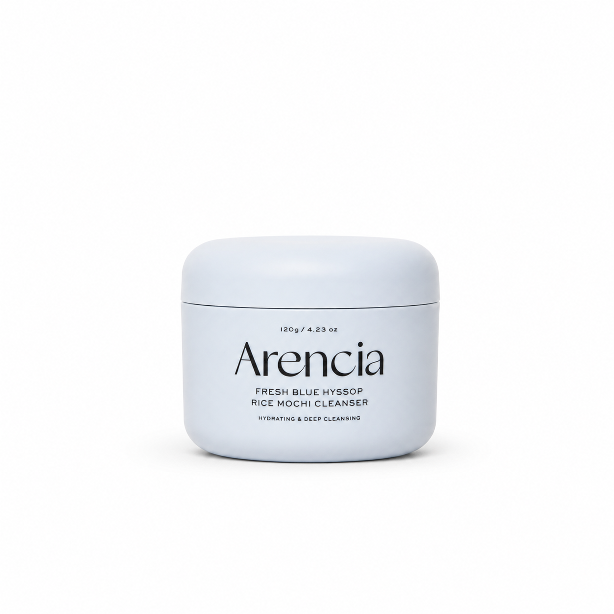 Arencia Fresh Blue Hyssop Rice Mochi Cleanser 120g