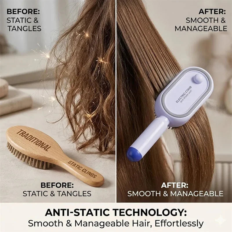 Zuvelle SilkMist™ Hair Brush